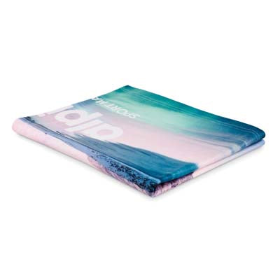 MW4006 Full colour printed fleece blanket 130 x 170 cm