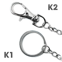 MK1001 2D PVC avaimenperä