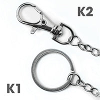 MK1002 2D PVC avaimenperä