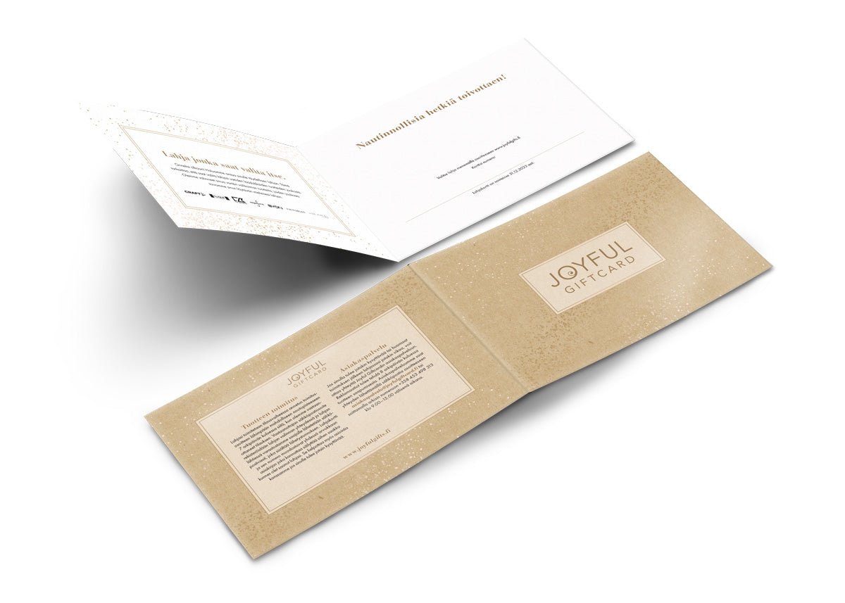 Joyful -lahjakortti