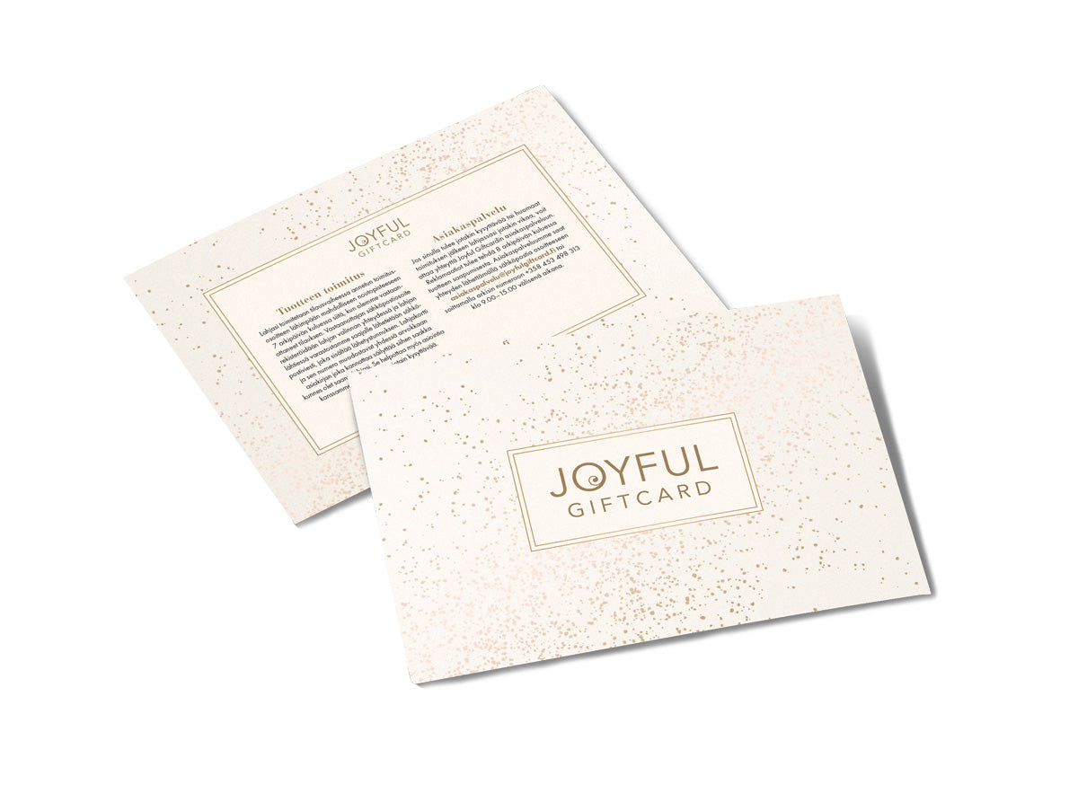 Joyful -lahjakortti