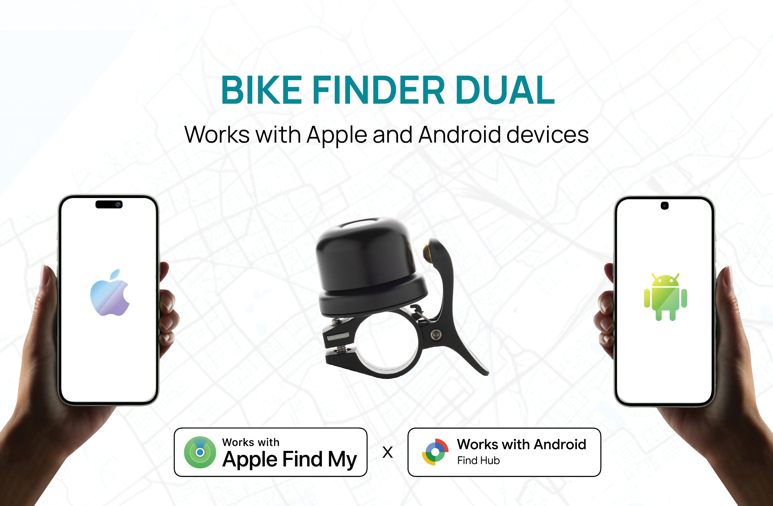 Bike Finder Dual RCS – pyörän kello paikannuksella