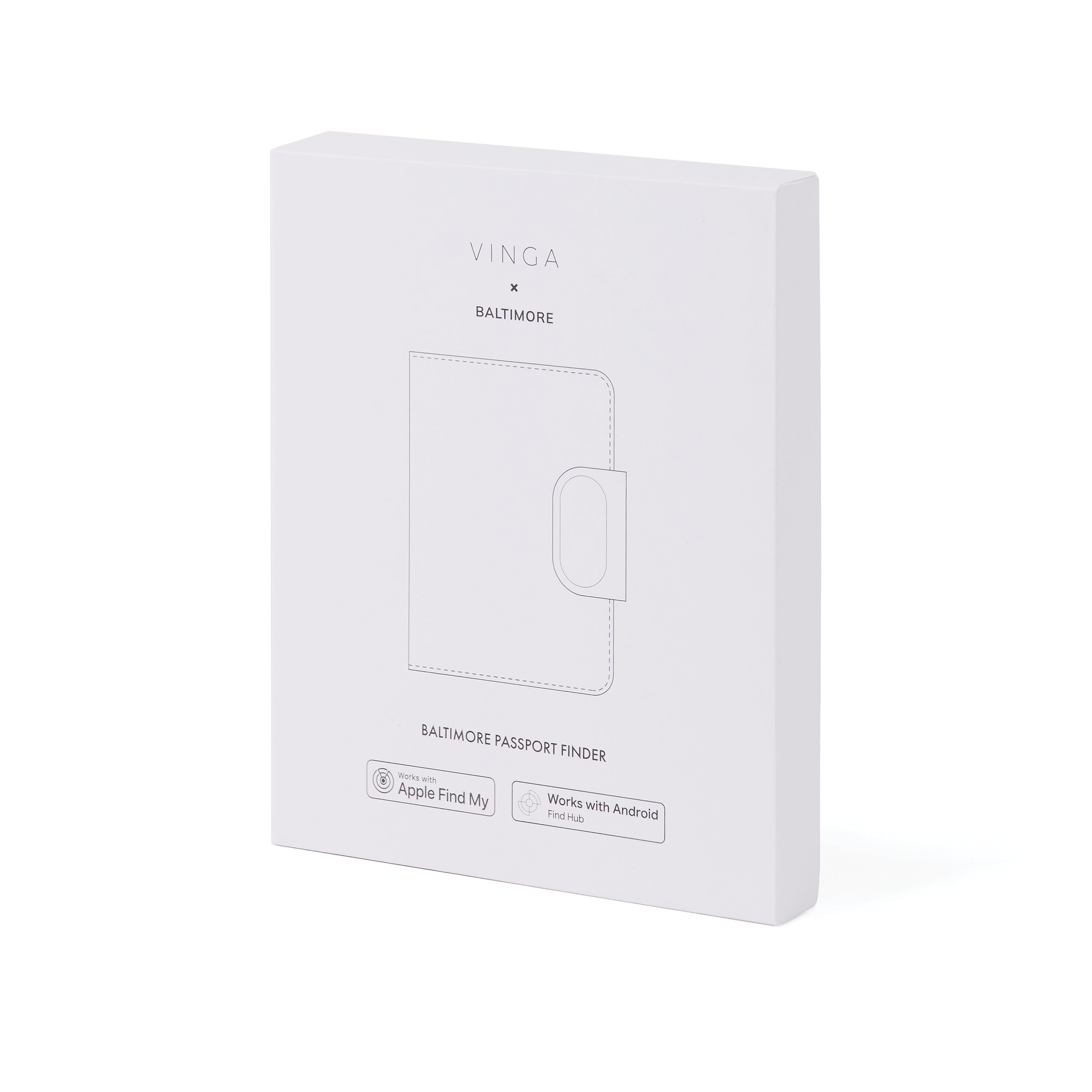 VINGA BALTIMORE RCS -passikotelo Finder Dual toiminnolla