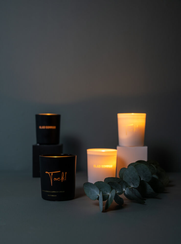 Promotion candle fresh cotton